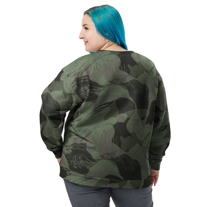 Rhodesian Brushstroke Night CAMO Unisex Sweatshirt