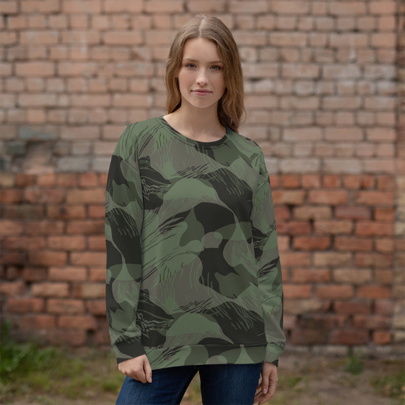 Brushstroke Night Rhodesian CAMO Unisex Sweatshirt
