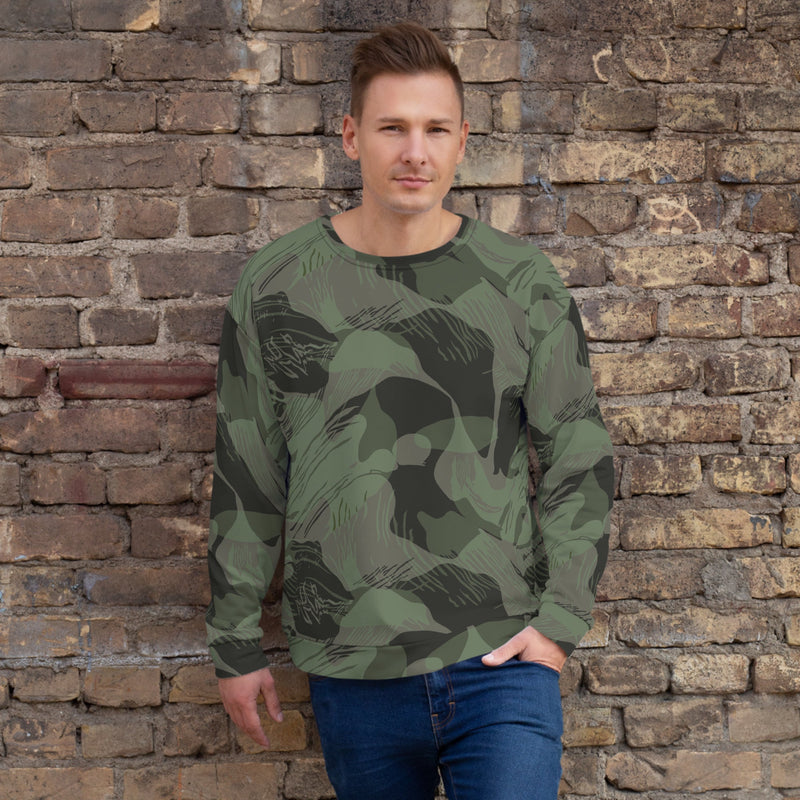 Brushstroke Night Rhodesian CAMO Unisex Sweatshirt - XS