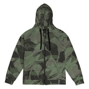 Brushstroke Night Rhodesian CAMO Unisex Zip Hoodie - 2XS
