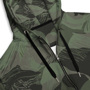 Brushstroke Night Rhodesian CAMO Unisex Zip Hoodie
