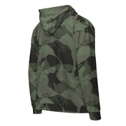 Brushstroke Night Rhodesian CAMO Unisex Zip Hoodie