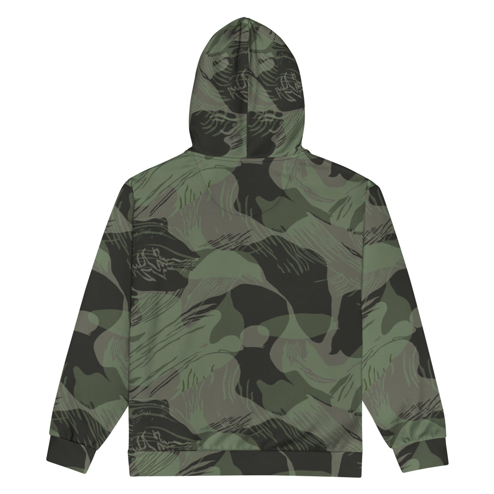 Rhodesian Brushstroke Night CAMO Unisex zip hoodie - Zip Hoodie