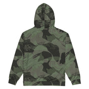 Brushstroke Night Rhodesian CAMO Unisex Zip Hoodie