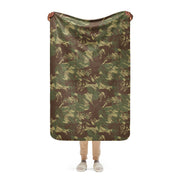Brushstroke Rhodesian CAMO Sherpa Blanket - 37″×57″