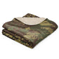 Brushstroke Rhodesian CAMO Sherpa blanket - Blankets