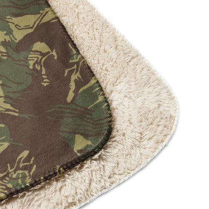 Rhodesian Brushstroke CAMO Sherpa blanket - Blankets