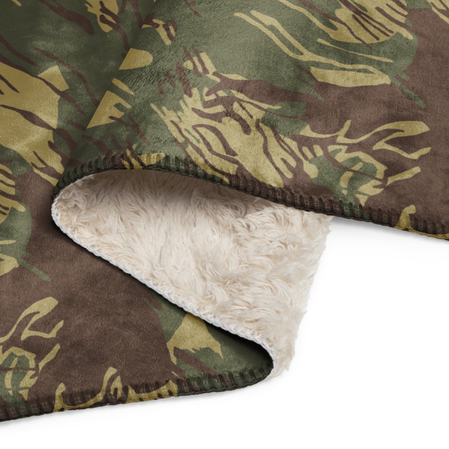 Brushstroke Rhodesian CAMO Sherpa blanket - Blankets