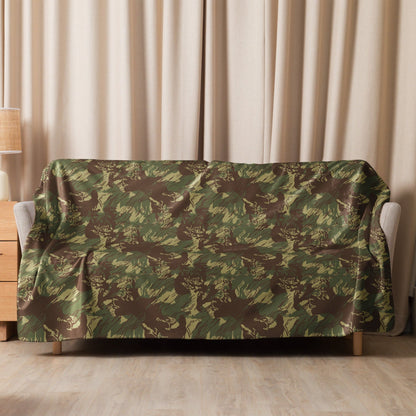 Rhodesian Brushstroke CAMO Sherpa blanket - Blankets