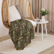 Brushstroke Rhodesian CAMO Sherpa Blanket