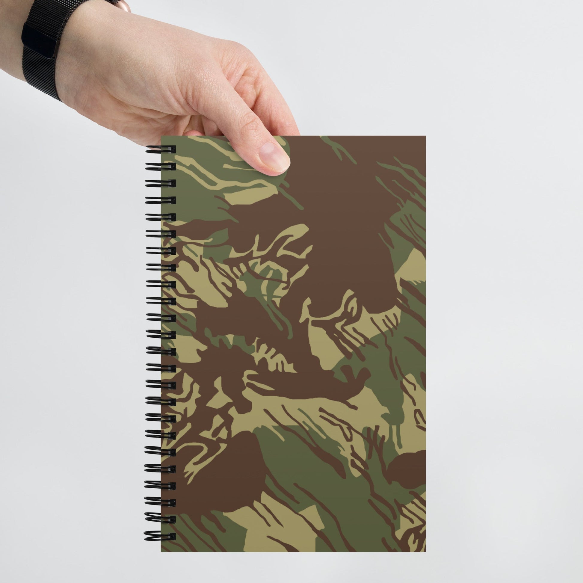 Rhodesian Brushstroke CAMO Spiral notebook - Notebooks