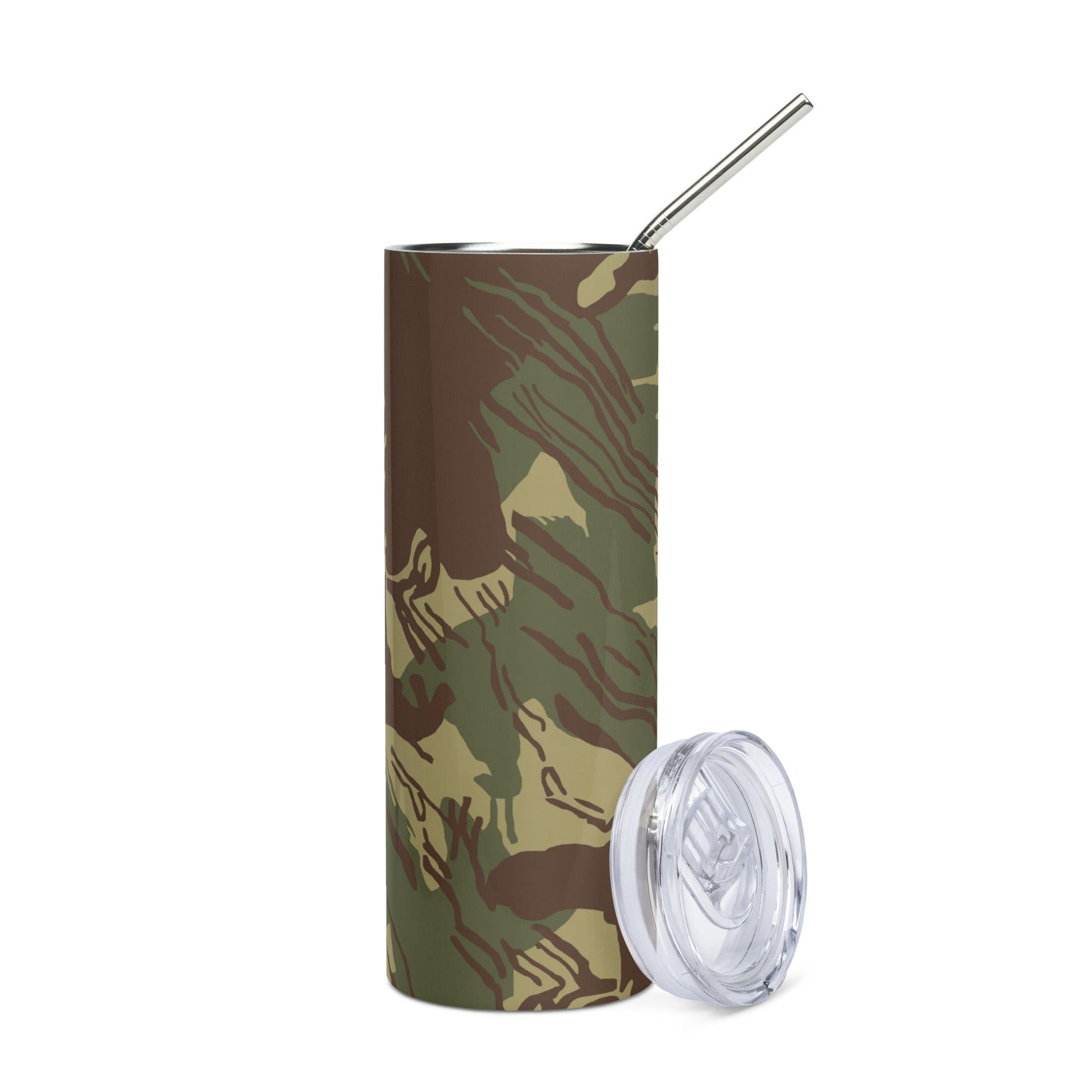 Rhodesian Brushstroke CAMO Stainless steel tumbler - Steel Tumblers