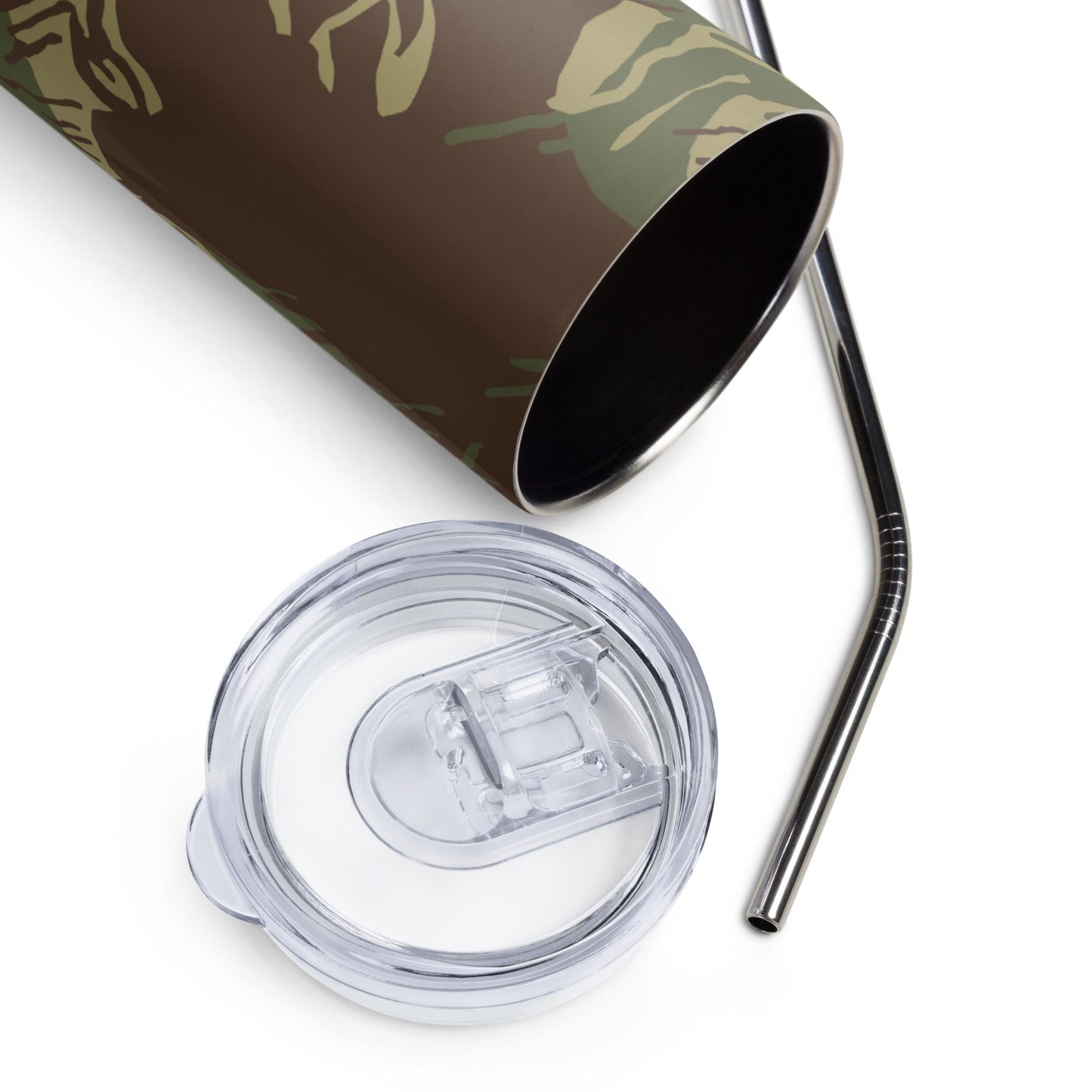 Rhodesian Brushstroke CAMO Stainless steel tumbler - Steel Tumblers