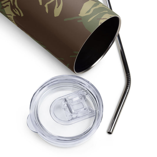 Rhodesian Brushstroke CAMO Stainless steel tumbler - Steel Tumbler