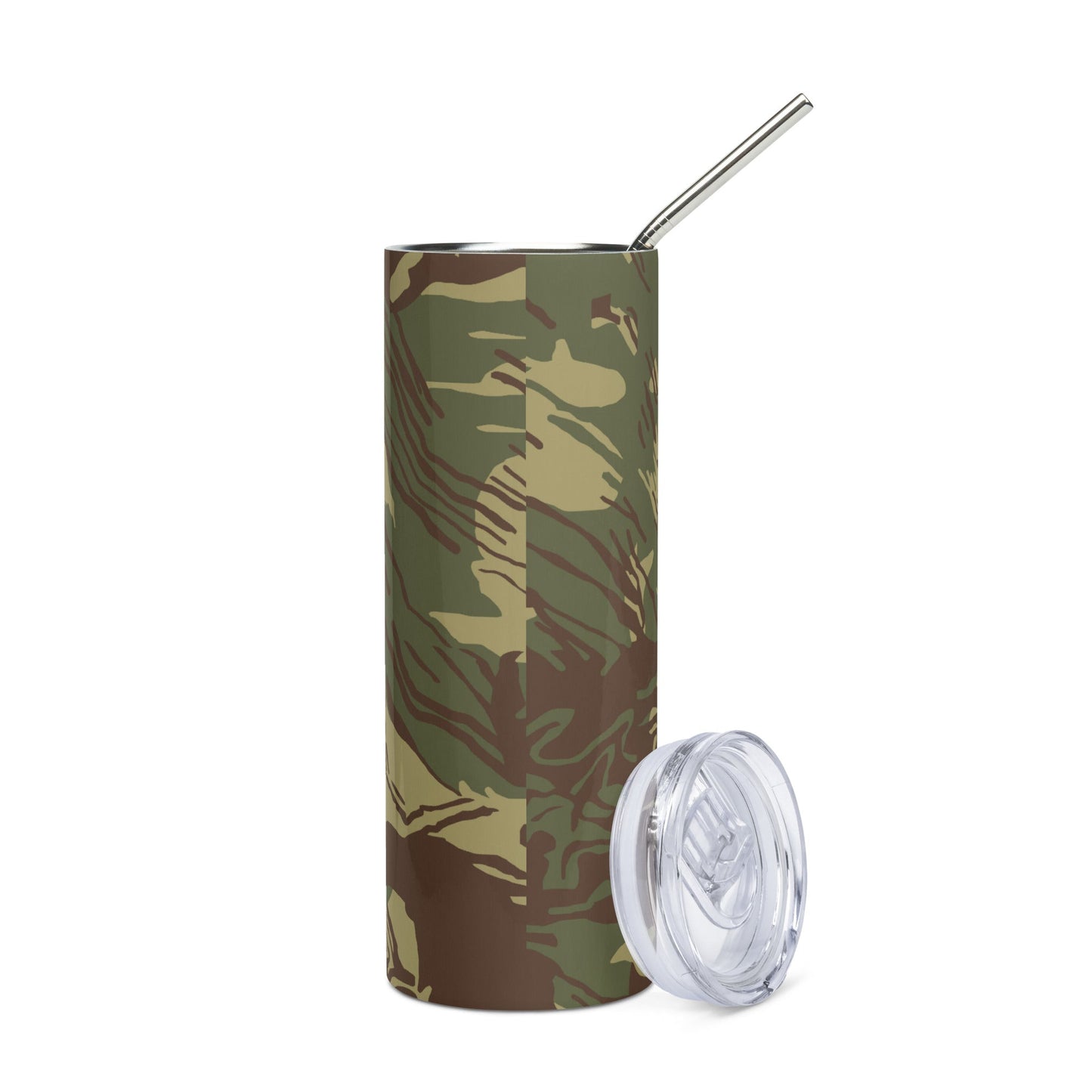 Rhodesian Brushstroke CAMO Stainless steel tumbler - Steel Tumblers