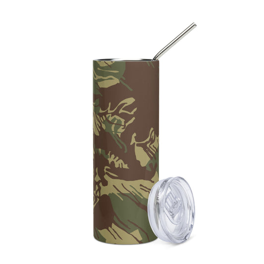 Rhodesian Brushstroke CAMO Stainless steel tumbler - Steel Tumbler