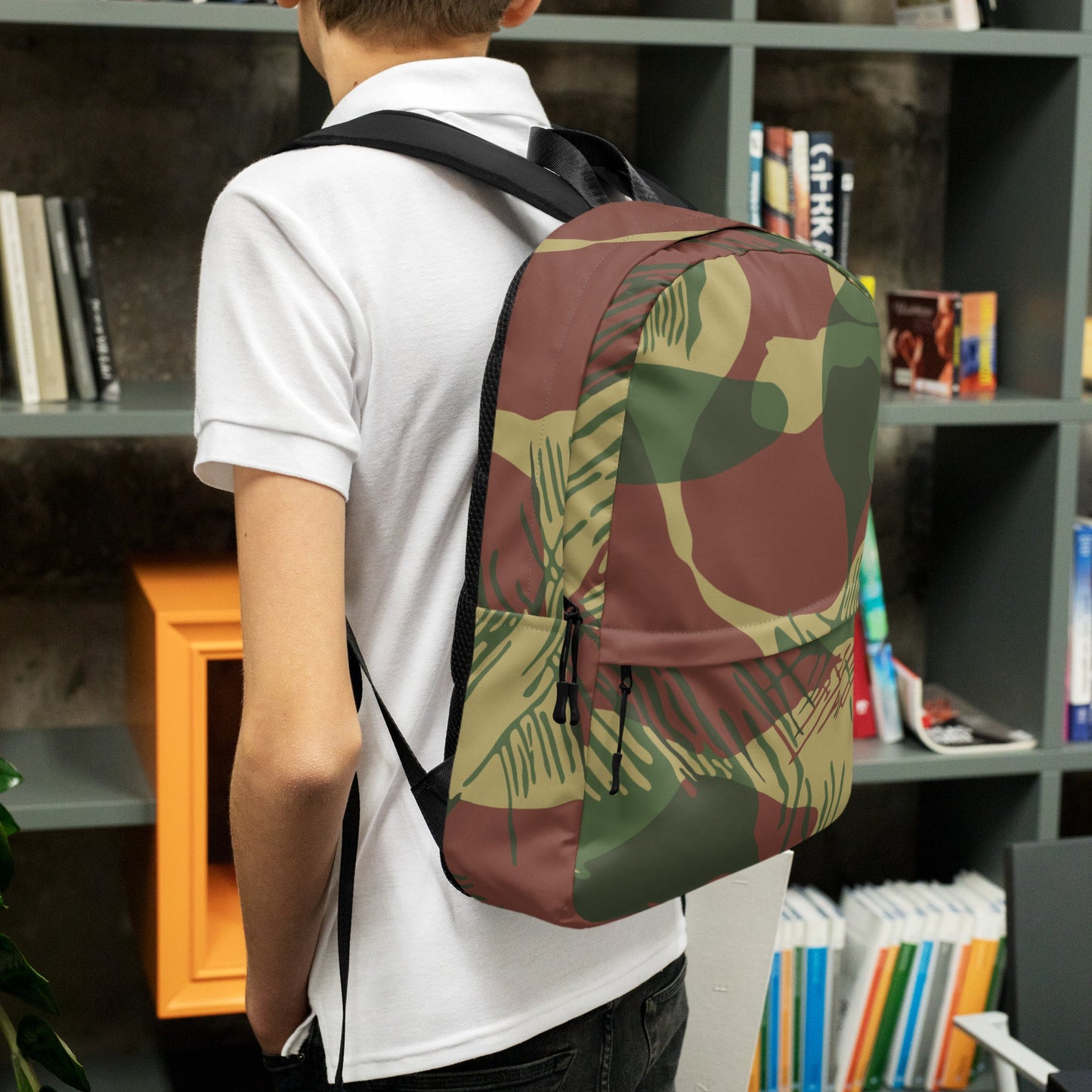 Rhodesian Brushstroke Sunburst CAMO Backpack