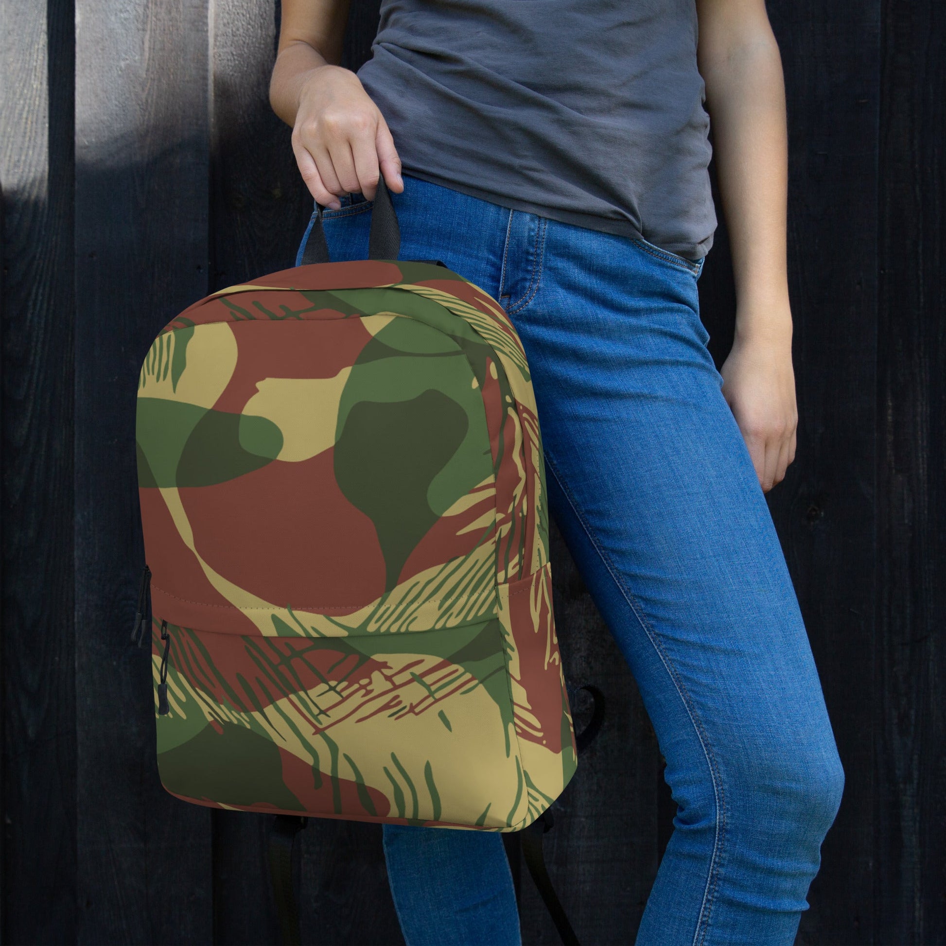Rhodesian Brushstroke Sunburst CAMO Backpack