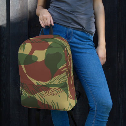 Rhodesian Brushstroke Sunburst CAMO Backpack