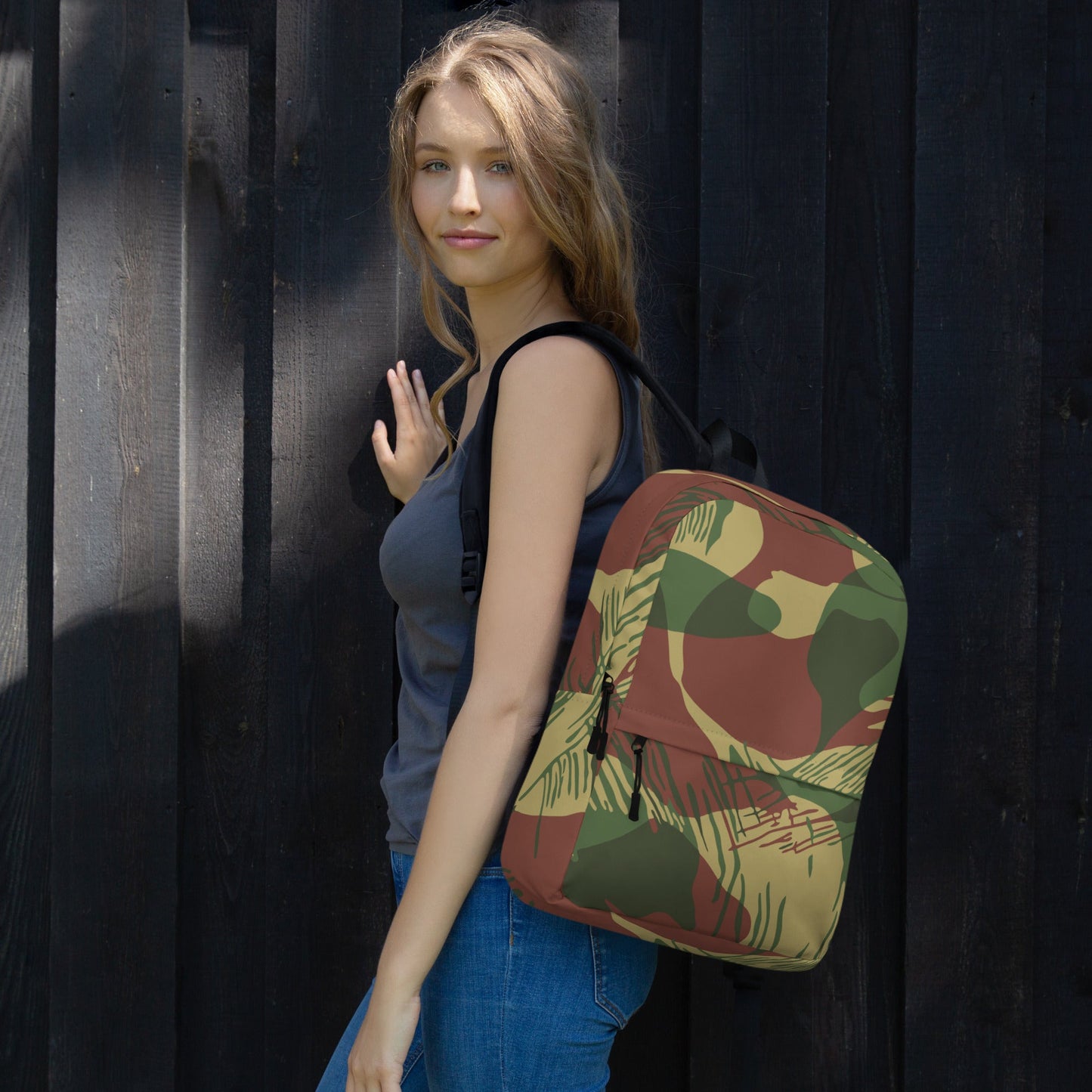Rhodesian Brushstroke Sunburst CAMO Backpack