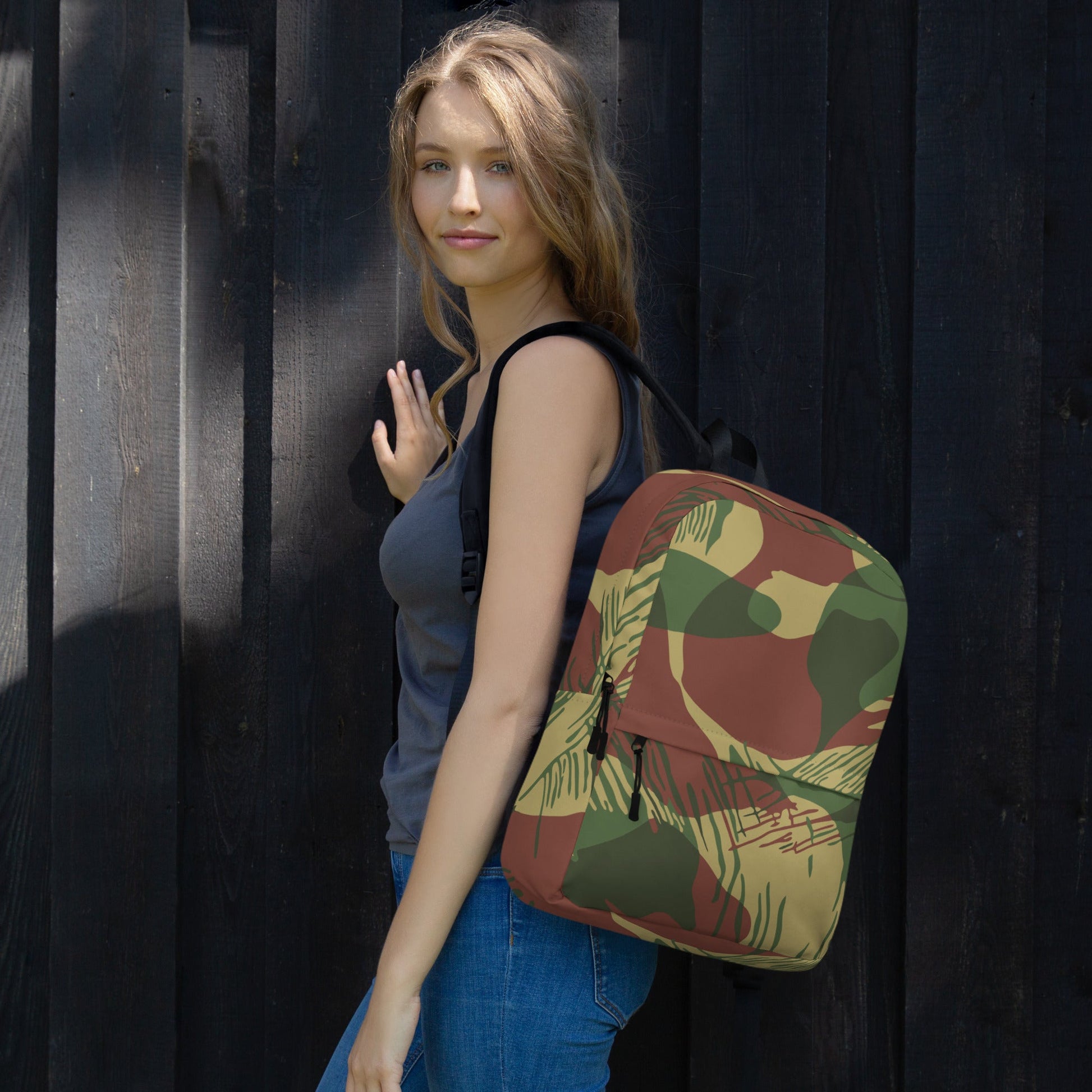 Rhodesian Brushstroke Sunburst CAMO Backpack