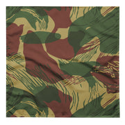 Brushstroke Sunburst Rhodesian CAMO Bandana - L
