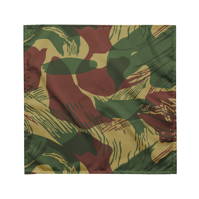 Brushstroke Sunburst Rhodesian CAMO Bandana - M