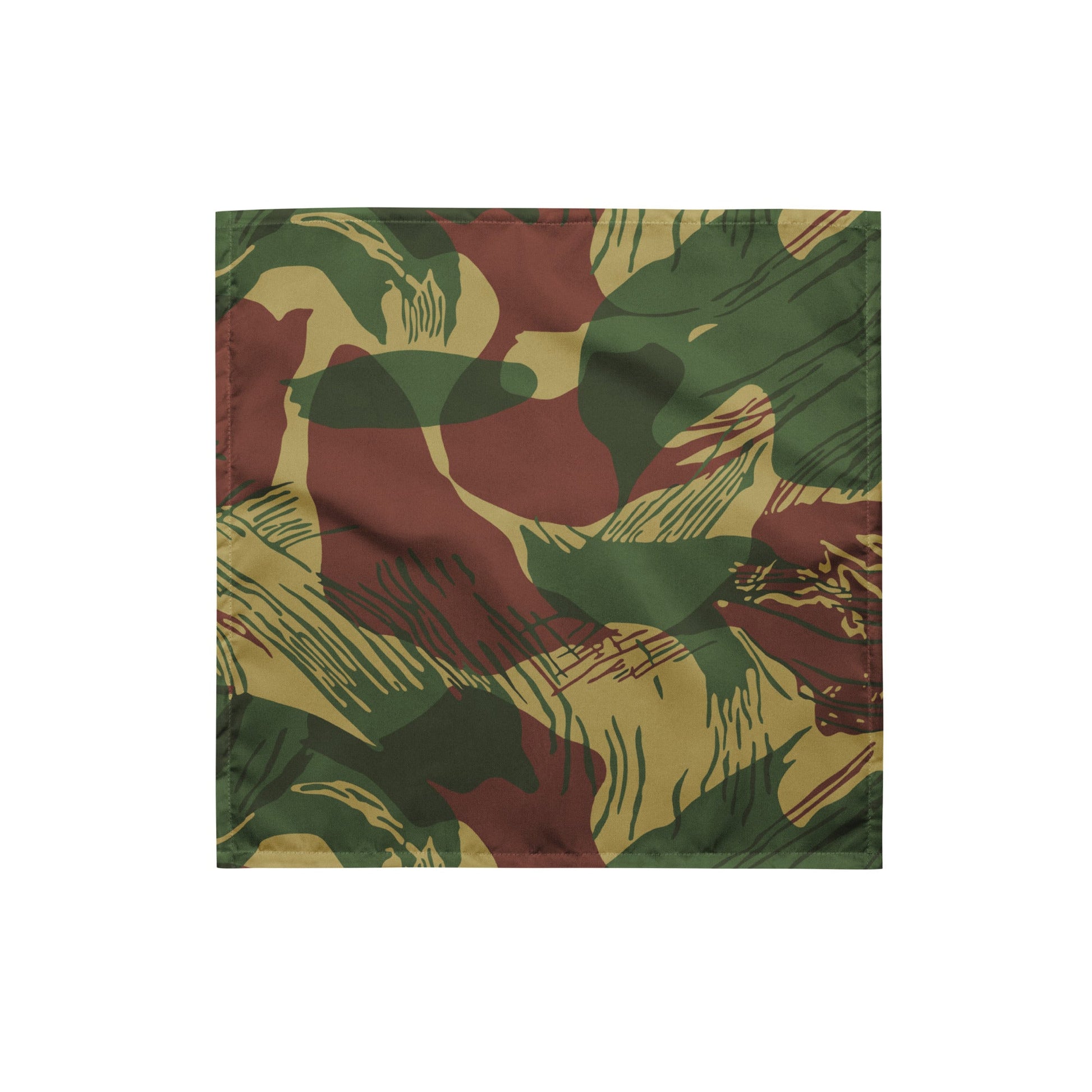 Rhodesian Brushstroke Sunburst CAMO bandana - S - Bandanas