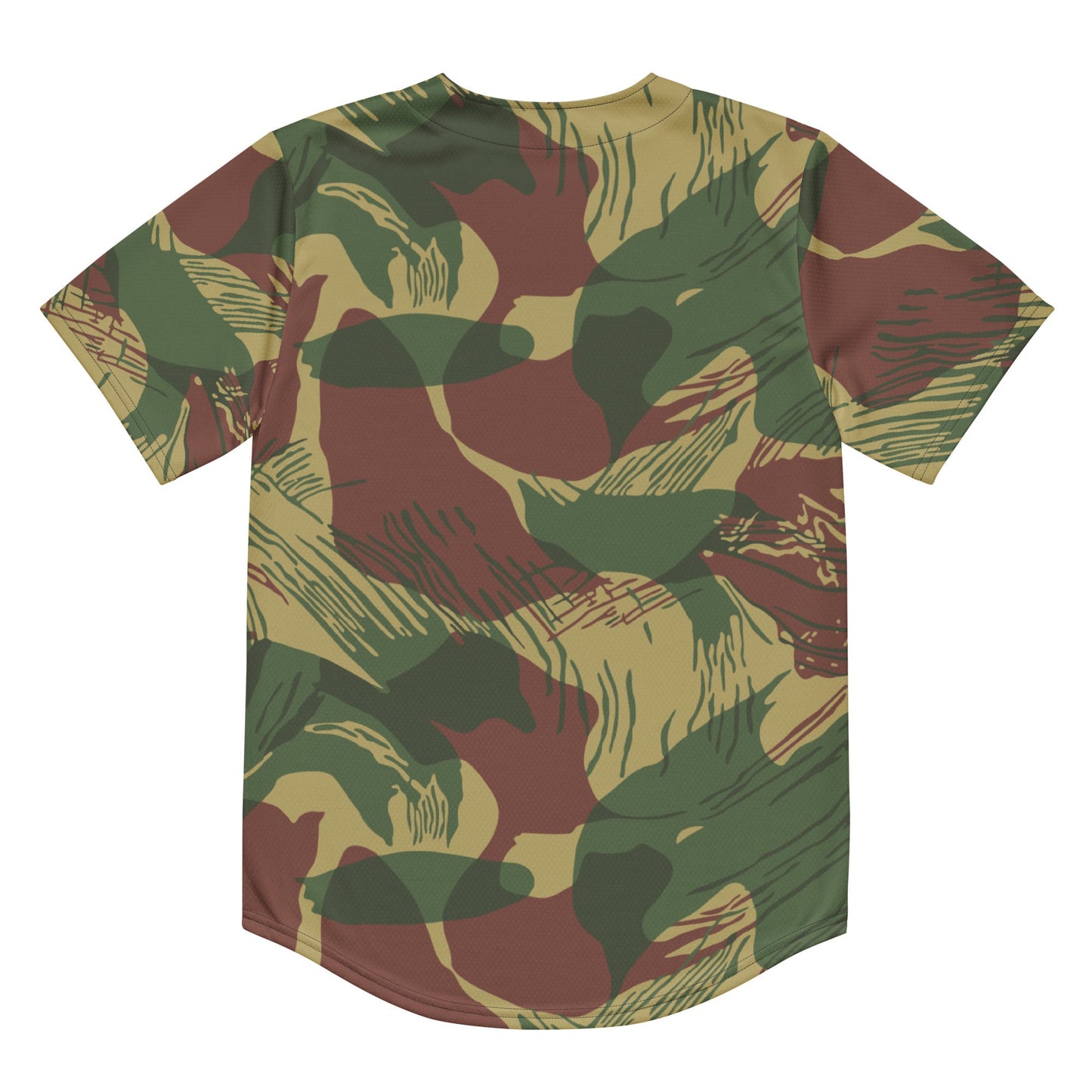 Rhodesian Brushstroke Sunburst CAMO baseball jersey - Baseball Jerseys