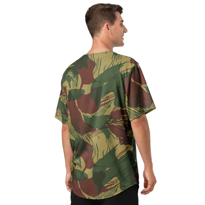 Rhodesian Brushstroke Sunburst CAMO baseball jersey - Baseball Jerseys
