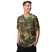 Brushstroke Sunburst Rhodesian CAMO Unisex Baseball Jersey