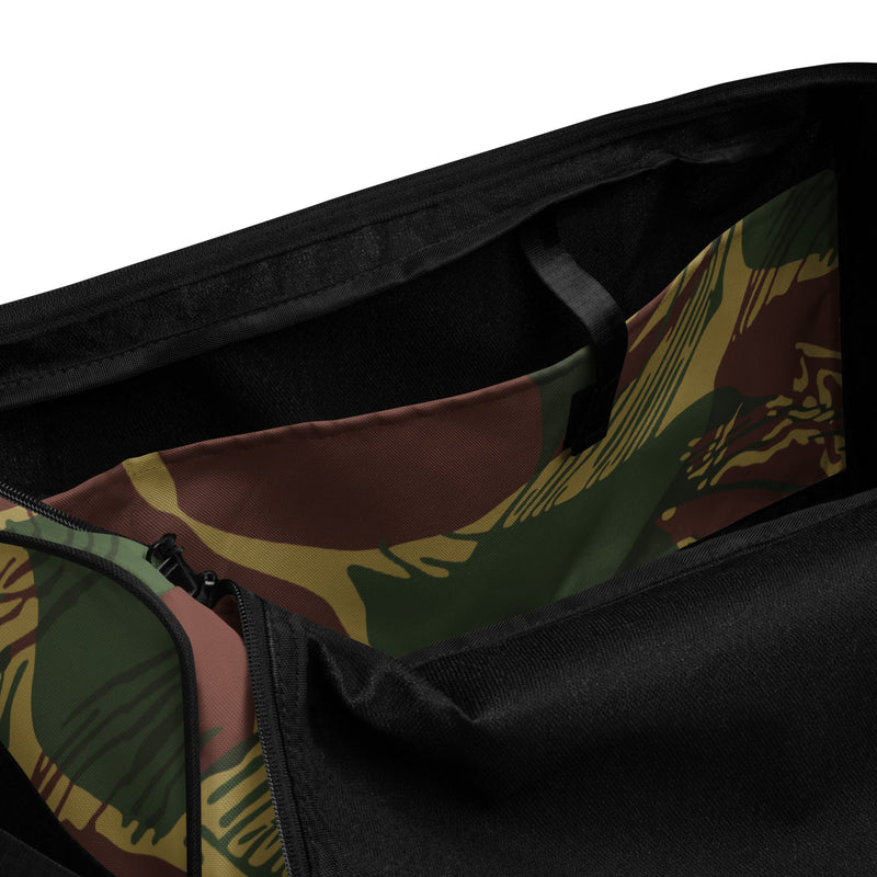 Brushstroke Sunburst Rhodesian CAMO Duffle Bag