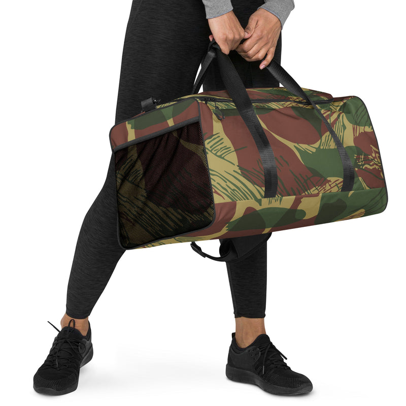 Brushstroke Sunburst Rhodesian CAMO Duffle Bag
