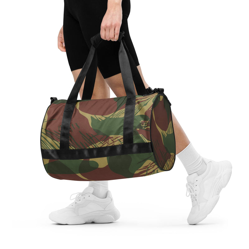Brushstroke Sunburst Rhodesian CAMO Gym Bag