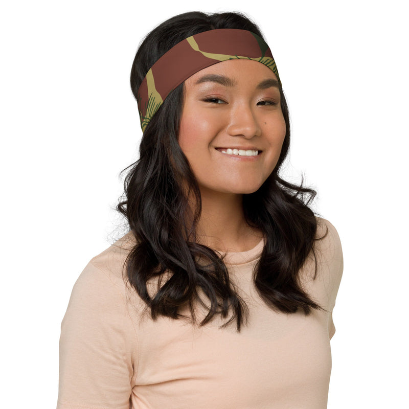 Brushstroke Sunburst Rhodesian CAMO Headband - Head
