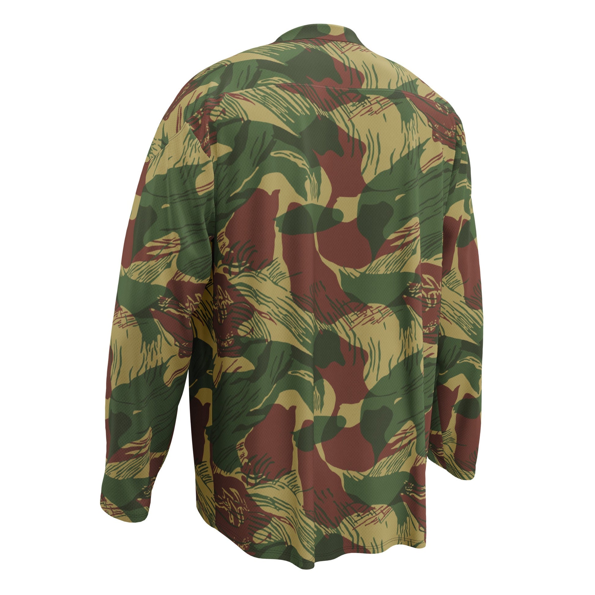 Rhodesian Brushstroke Sunburst CAMO hockey fan jersey - Hockey Jerseys