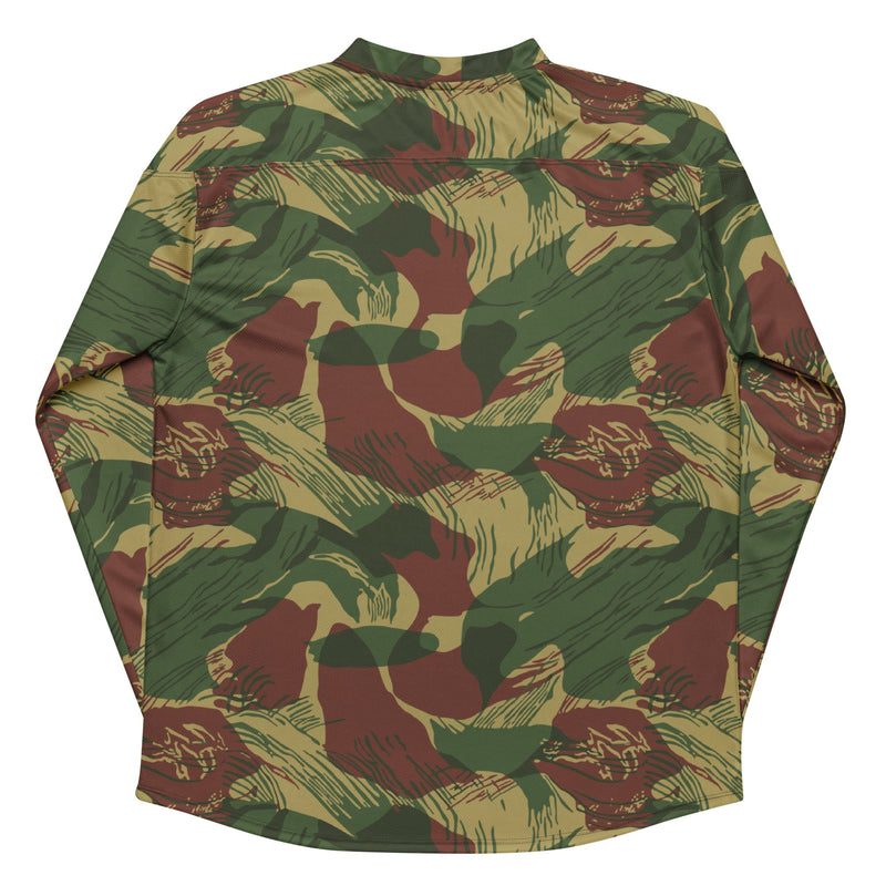 Brushstroke Sunburst Rhodesian CAMO Unisex Hockey Fan Jersey