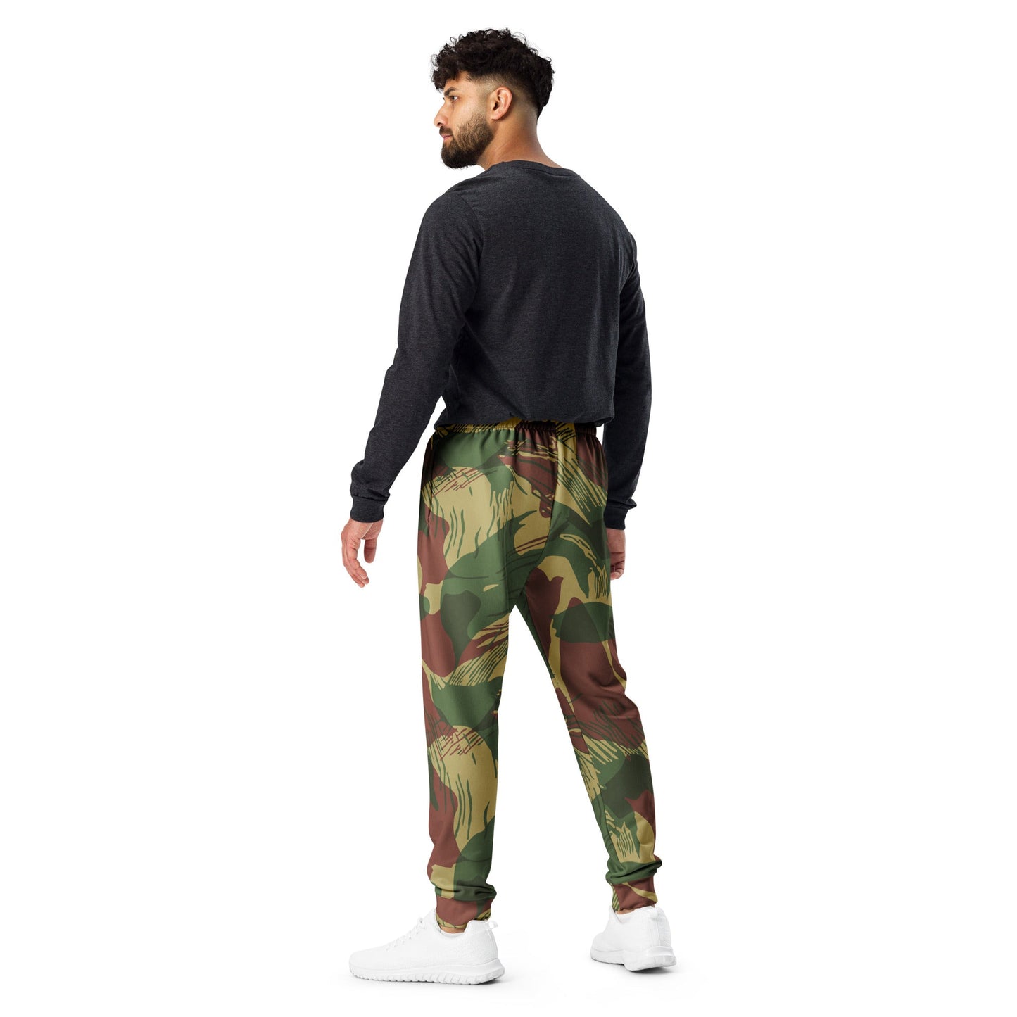 Rhodesian Brushstroke Sunburst CAMO Mens Joggers