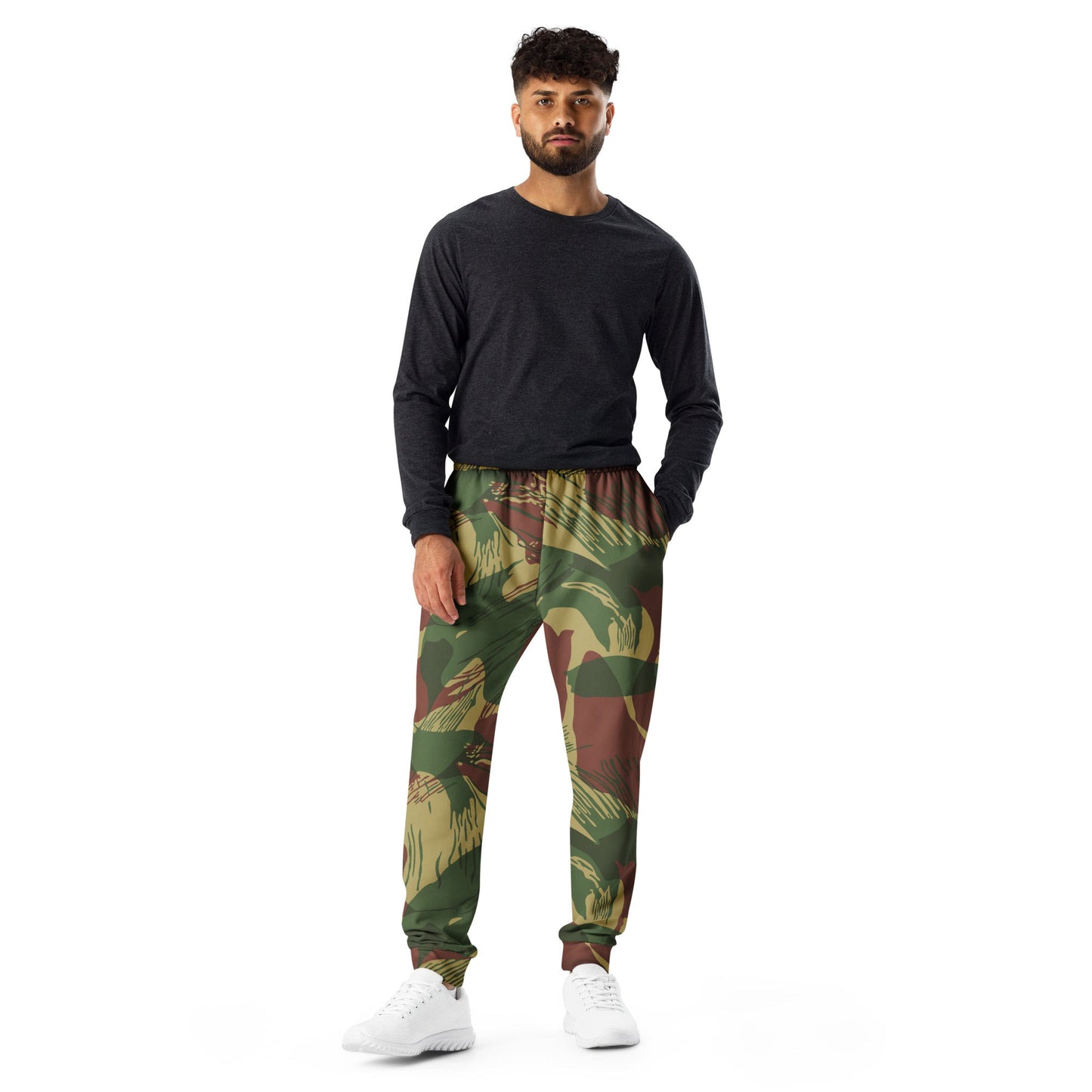Rhodesian Brushstroke Sunburst CAMO Mens Joggers