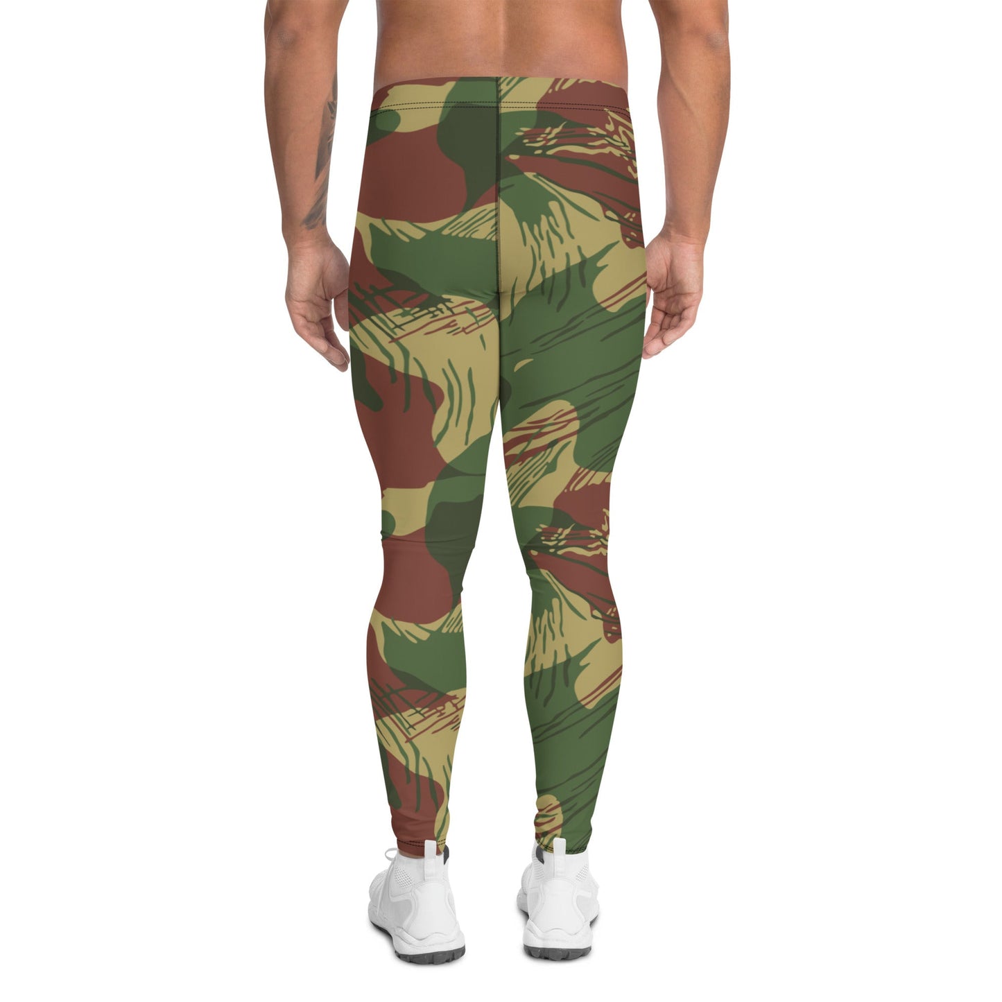 Rhodesian Brushstroke Sunburst CAMO Mens Leggings