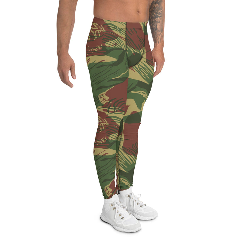 Brushstroke Sunburst Rhodesian CAMO Mens Leggings