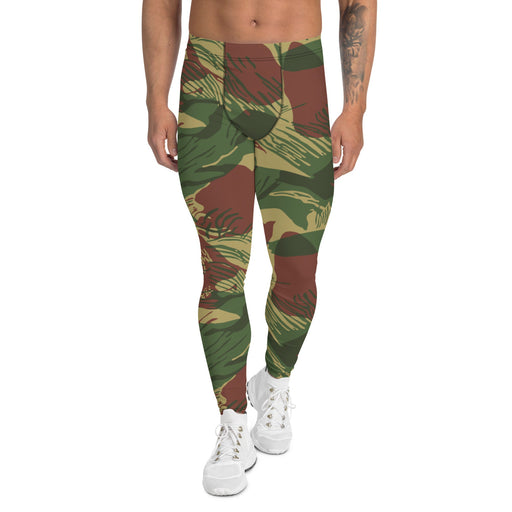 Brushstroke Sunburst Rhodesian CAMO Mens Leggings - XS - Men