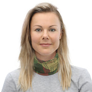 Brushstroke Sunburst Rhodesian CAMO Neck Gaiter - Head