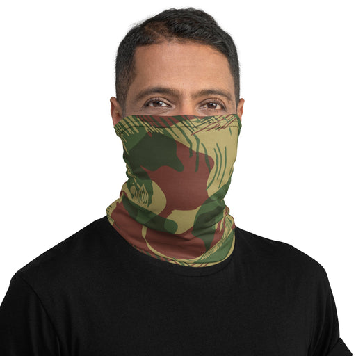 Brushstroke Sunburst Rhodesian CAMO Neck Gaiter - Head