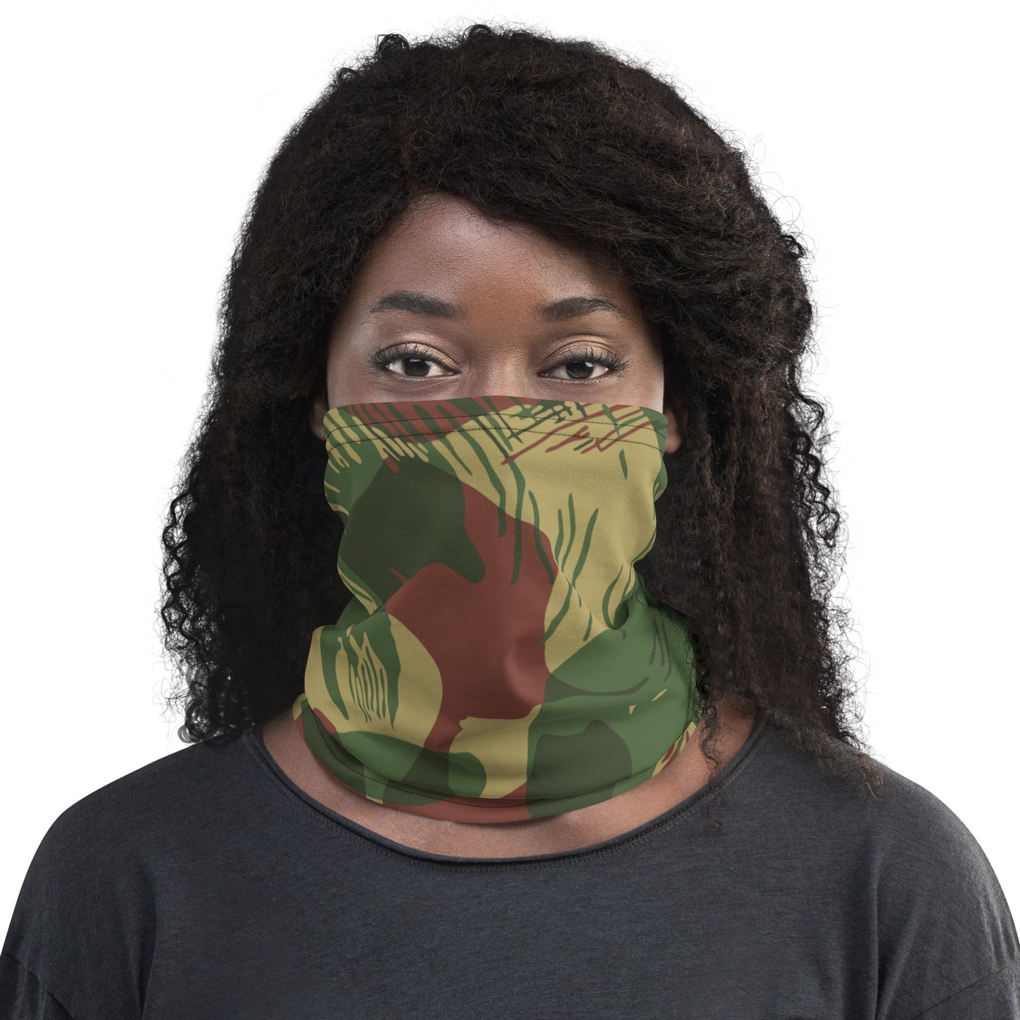 Rhodesian Brushstroke Sunburst CAMO Neck Gaiter - Gaiters