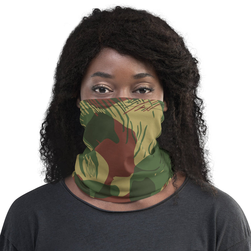 Brushstroke Sunburst Rhodesian CAMO Neck Gaiter - Head