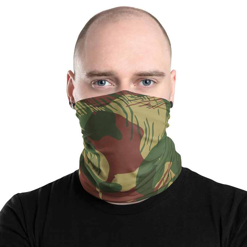 Brushstroke Sunburst Rhodesian CAMO Neck Gaiter - Head