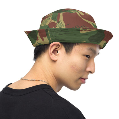 Rhodesian Brushstroke Sunburst CAMO Reversible Bucket Hat