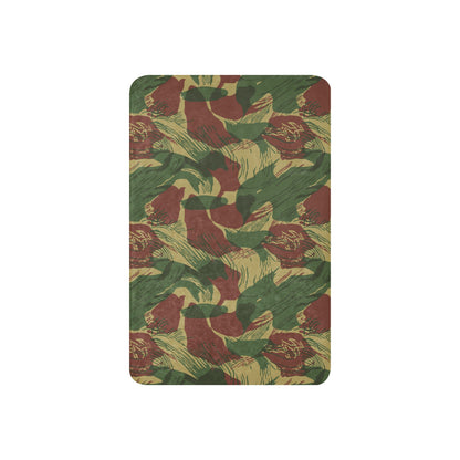 Rhodesian Brushstroke Sunburst CAMO Sherpa blanket - Blankets