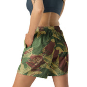 Brushstroke Sunburst Rhodesian CAMO Unisex Athletic Long Shorts